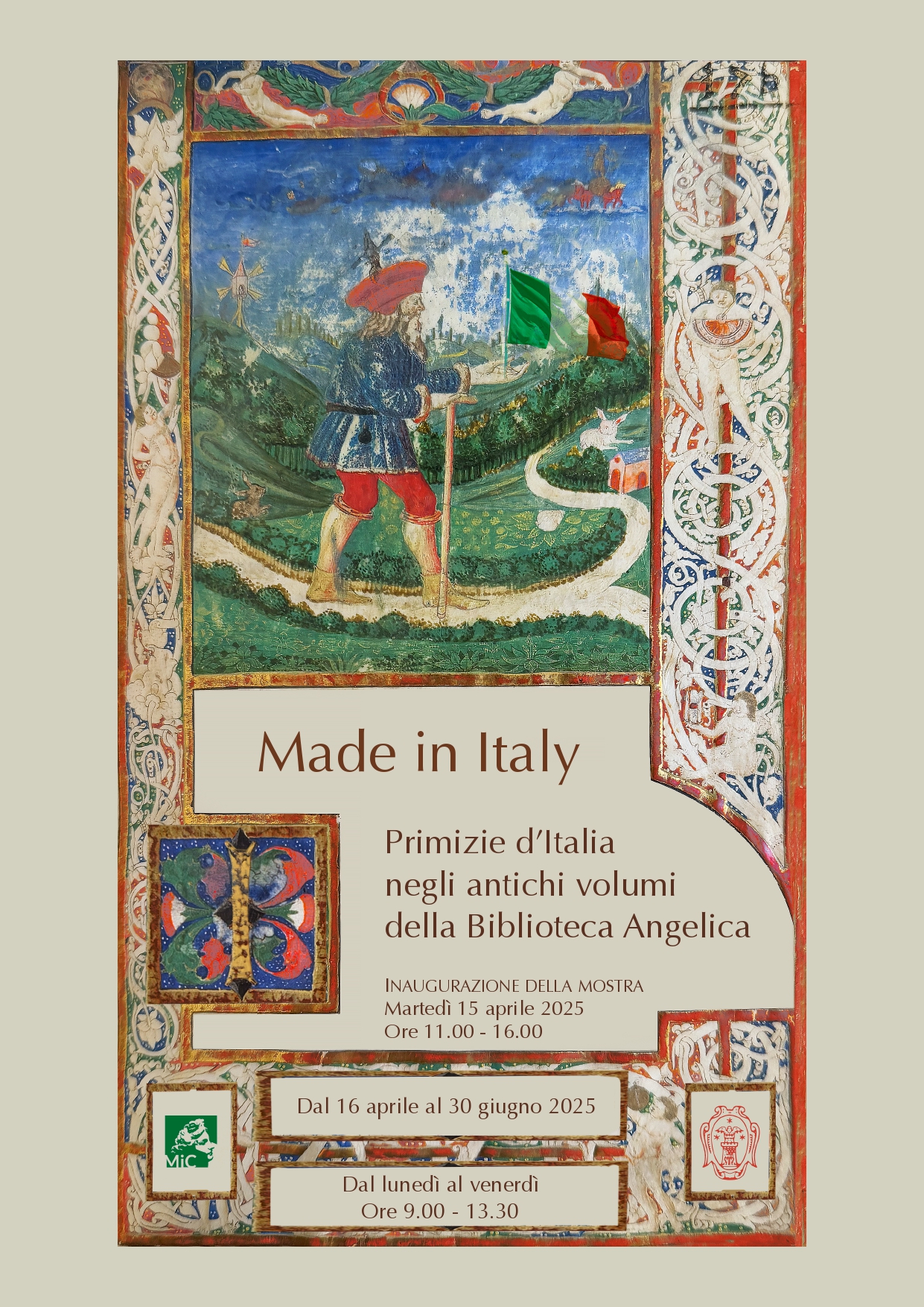 Made in Italy. Primizie d'Italia negli antichi volumi della Biblioteca Angelica
